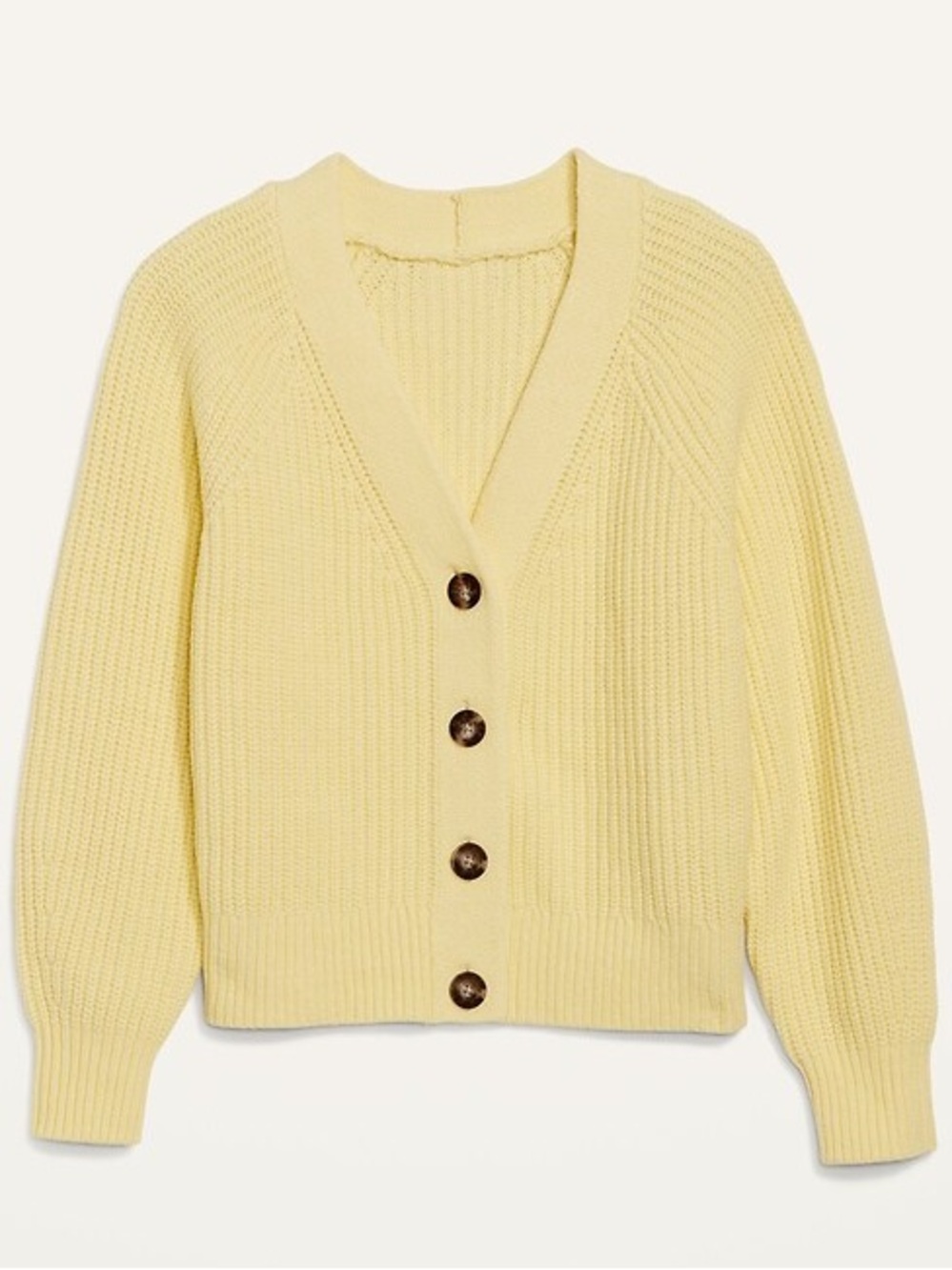 Old Navy Brushed Shaker-Stitch Cardigan Sweater in Lychee